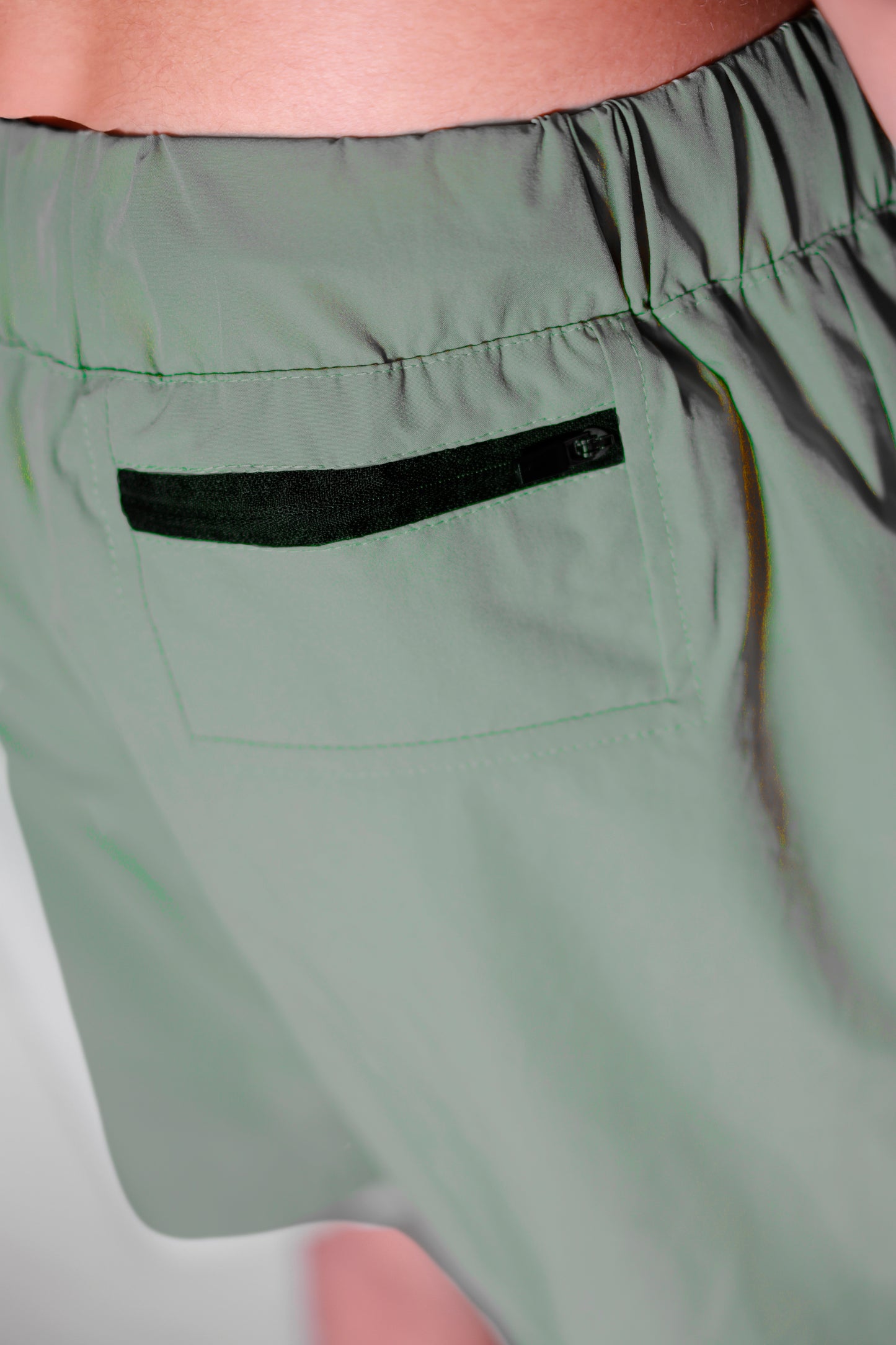 Compression Short - Honeydew Green