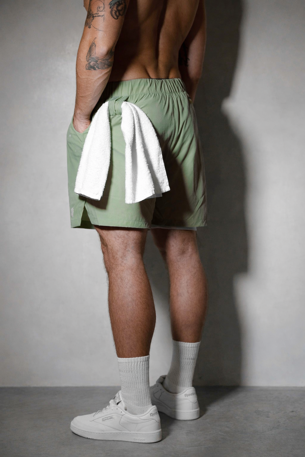 Compression Short - Honeydew Green