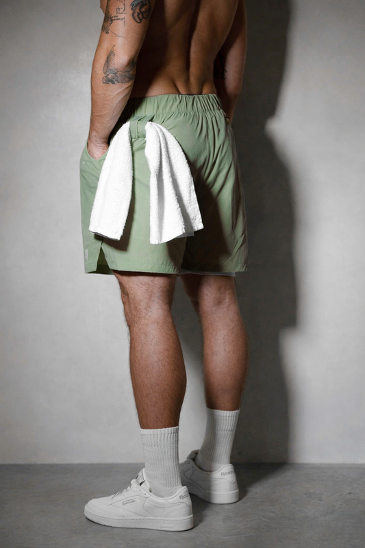 Compression Short - Honeydew Green
